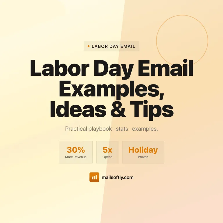 Labor Day Email Examples, Ideas & Tips