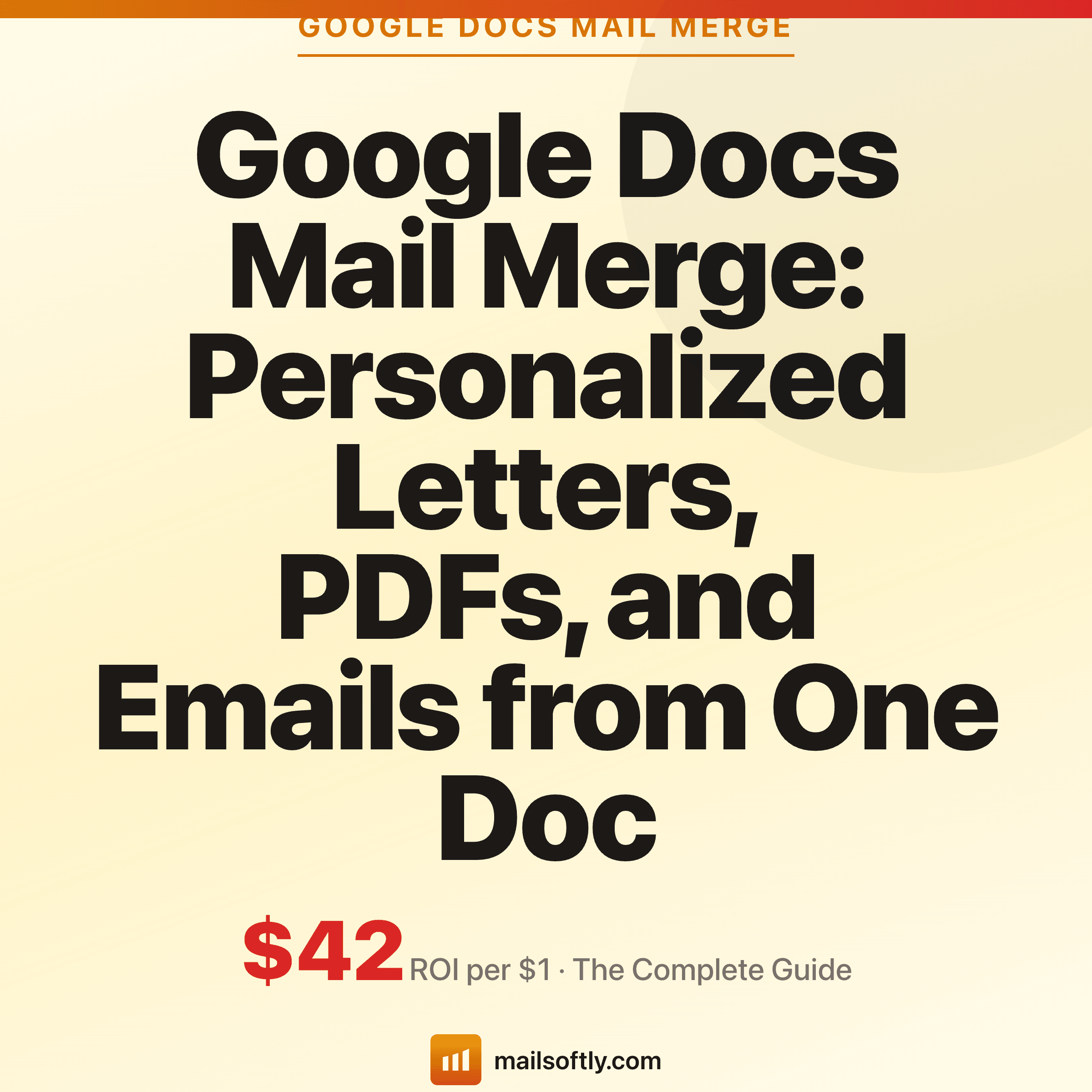 Google Docs Mail Merge